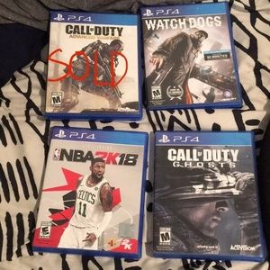 PS4 Games Starter Pack!! (SOLD)